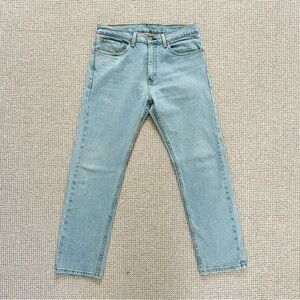 Levi's Blue Straight Jeans 505